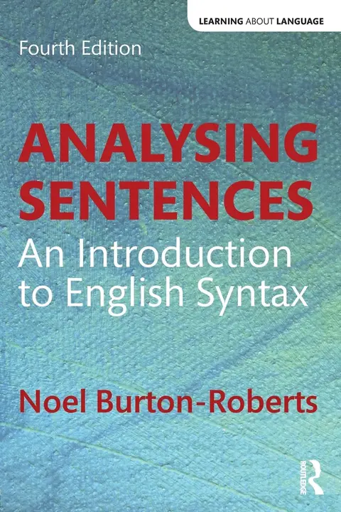 Cover of Analysing Sentences