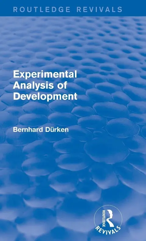 Cover of Experimental Analysis of Development