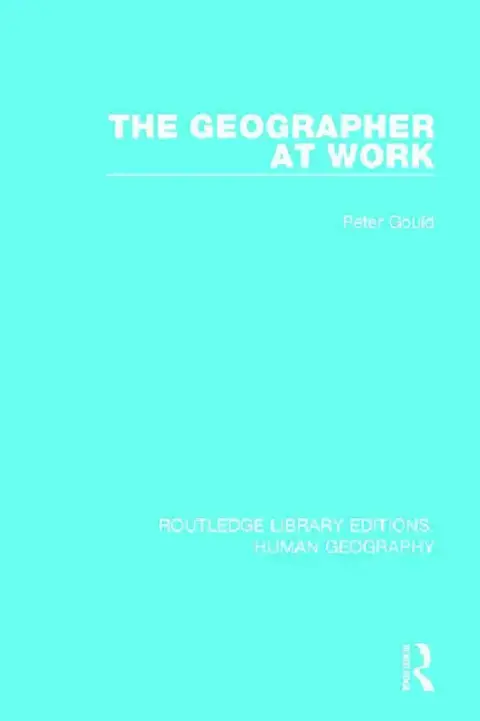 Cover of The Geographer at Work