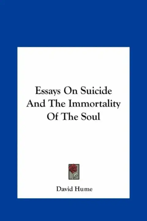 Cover of Essays On Suicide And The Immortality Of The Soul