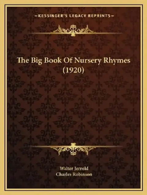 Cover of The Big Book Of Nursery Rhymes (1920)