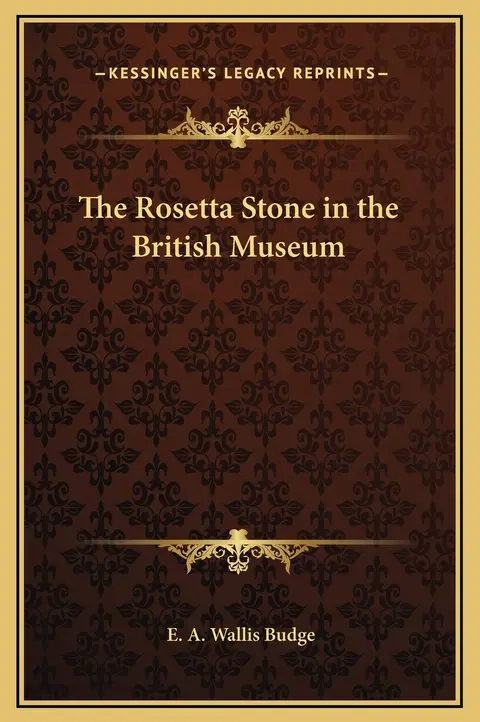 Cover of The Rosetta Stone in the British Museum