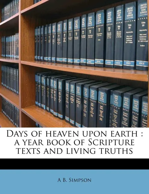 Cover of Days of Heaven Upon Earth