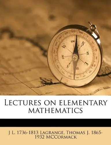 Cover of Lectures on Elementary Mathematics