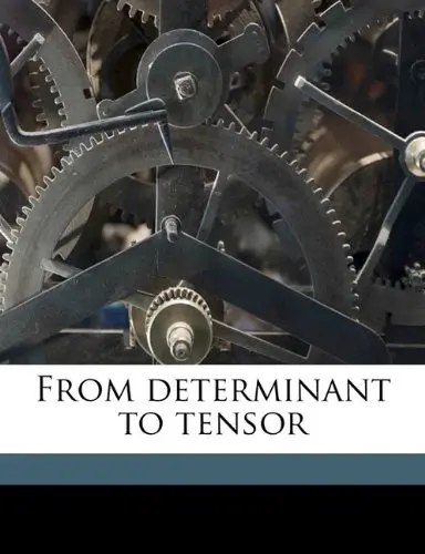 Cover of From Determinant to Tensor