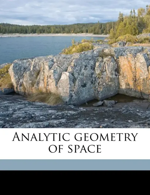 Cover of Analytic Geometry of Space