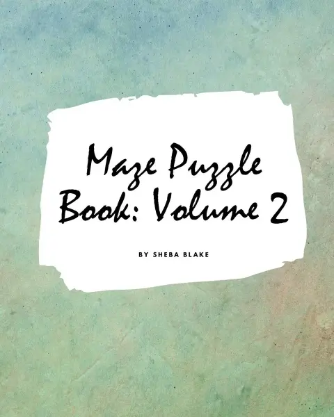 Cover of Maze Puzzle Book