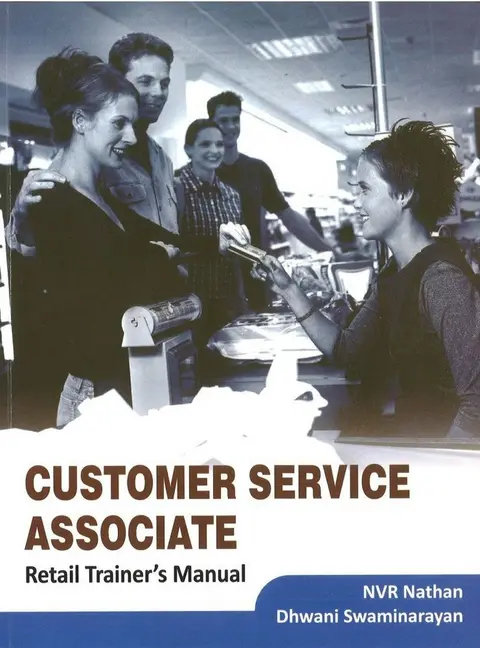 Cover of Customer Service Associate Retail Trainer's Manual
