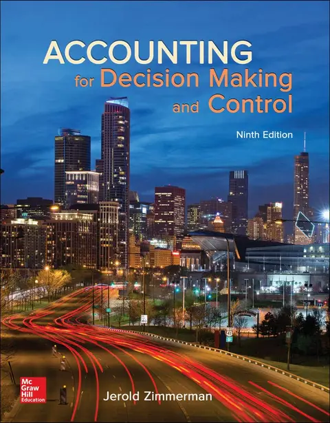 Cover of Accounting for Decision Making and Control