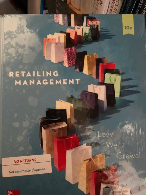 Cover of Retailing Management