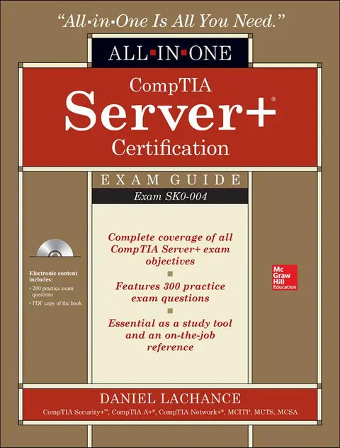 Cover of CompTIA Server+ Certification All-in-One Exam Guide (Exam SK0-004)