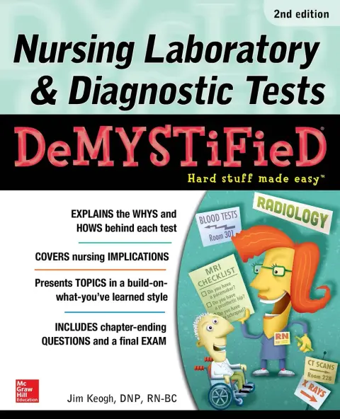 Cover of Nursing Laboratory & Diagnostic Tests Demystified, Second Edition