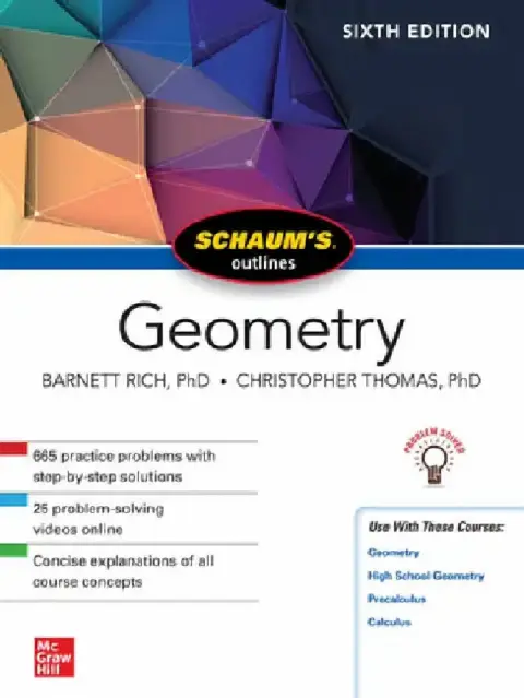 Cover of Schaum's Outline of Geometry