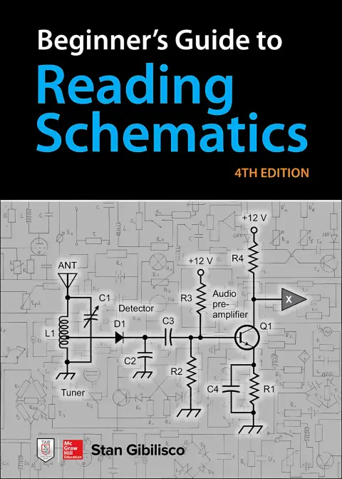 Cover of Beginner’s Guide to Reading Schematics, 4th Edition