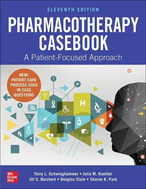 Cover of Pharmacotherapy Casebook