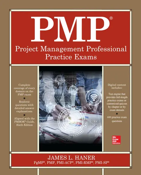 Cover of PMP Project Management Professional Practice Exams