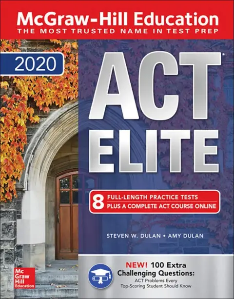 Cover of McGraw-Hill Education ACT Elite 2020