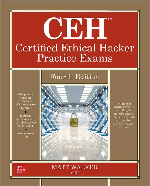 Cover of CEH Certified Ethical Hacker Practice Exams