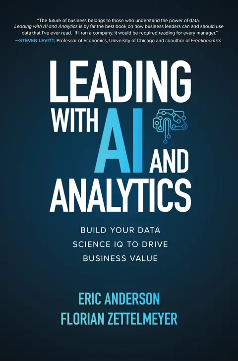 Cover of Leading with AI and Analytics