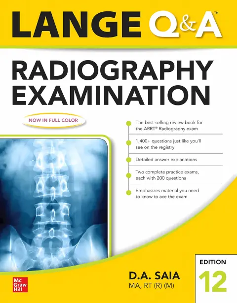 Cover of Lange Q & A Radiography Examination 12e