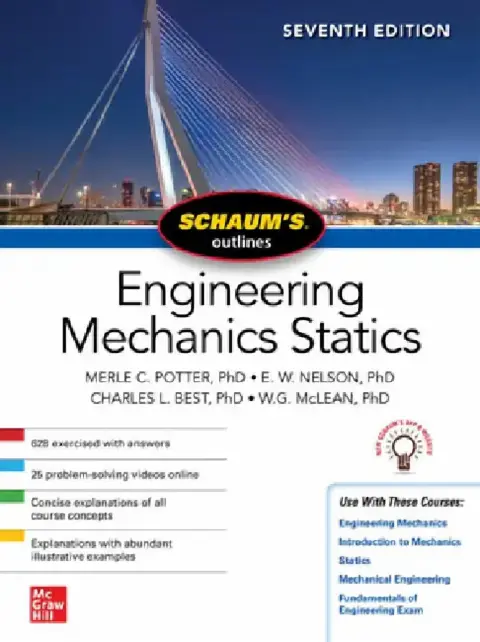 Cover of Schaum's Outline of Engineering Mechanics