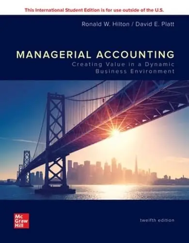 Cover of ISE Managerial Accounting