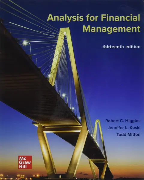 Cover of Analysis for Financial Management