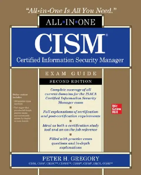 Cover of Cism Certified Information Security Manager All-In-One Exam Guide, Second Edition