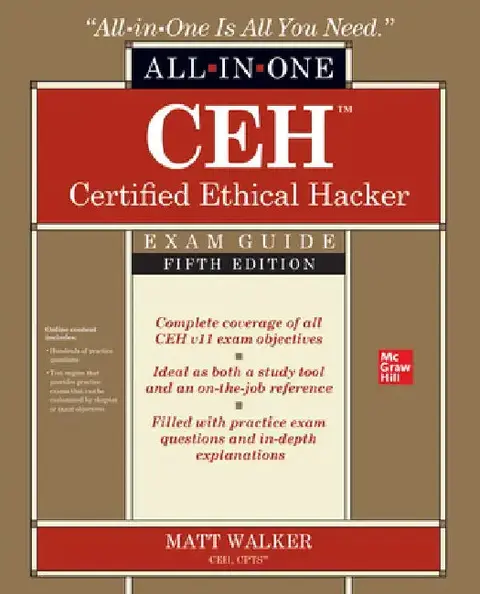 Cover of Ceh Certified Ethical Hacker All-In-One Exam Guide, Fifth Edition