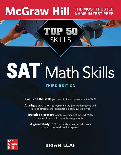 Cover of Top 50 SAT Math Skills, Third Edition