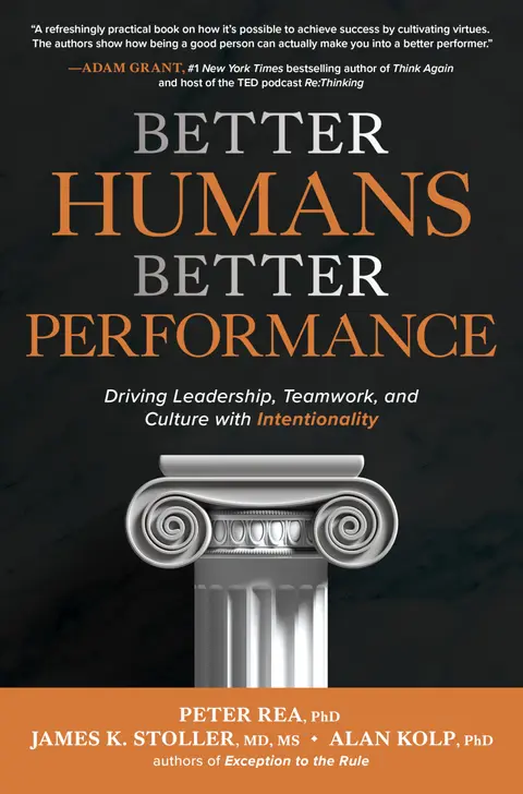 Cover of Better Humans, Better Performance