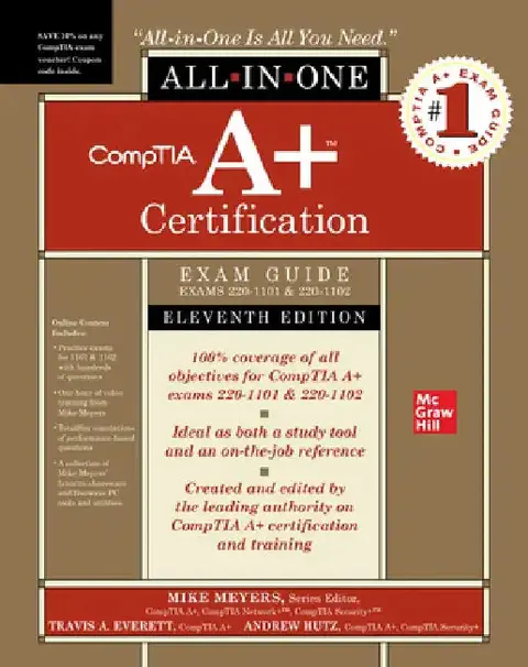 Cover of Comptia A+ Certification All-In-One Exam Guide, Eleventh Edition (Exams 220-1101 & 220-1102)