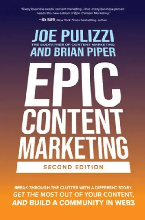 Cover of Epic Content Marketing, 2nd Edition