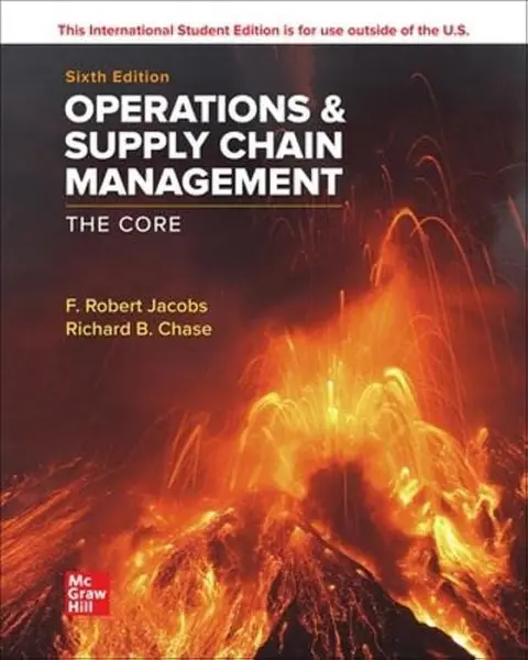 Cover of Operations and Supply Chain Management