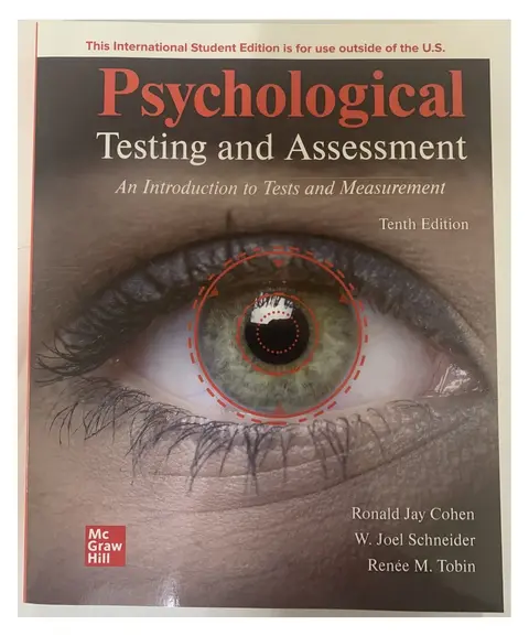 Cover of Psychological Testing and Assessment
