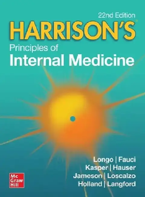 Cover of Harrison's Principles of Internal Medicine Twenty-Second Edition (Vol.1 & Vol.2)