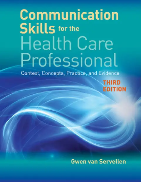 Cover of Communication Skills for the Health Care Professional