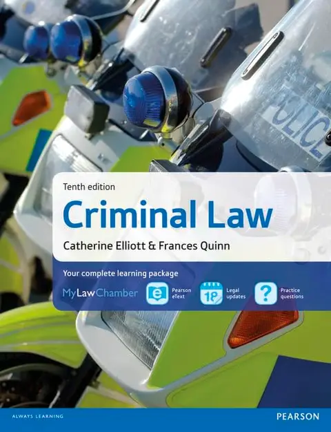 Cover of Criminal Law