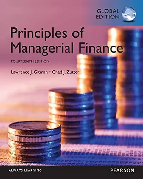 Cover of Principles of Managerial Finance, Global Edition