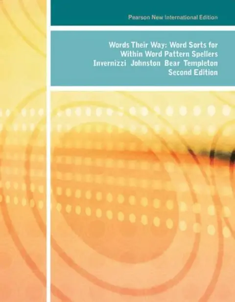 Cover of Words Their Way