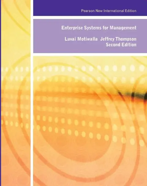 Cover of Enterprise Systems for Management