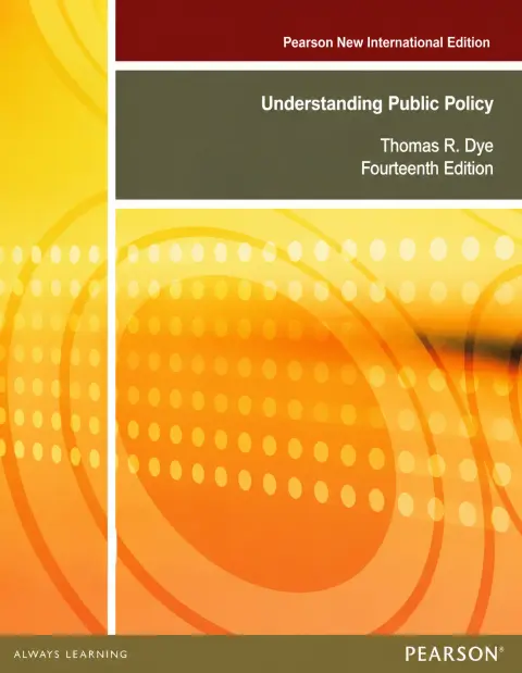Cover of Understanding Public Policy
