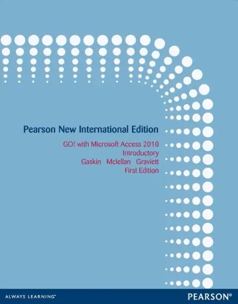 Cover of GO! with Microsoft Access 2010 Introductory