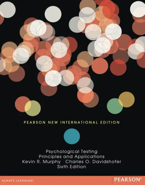 Cover of Psychological Testing