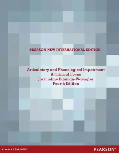 Cover of Articulatory and Phonological Impairments