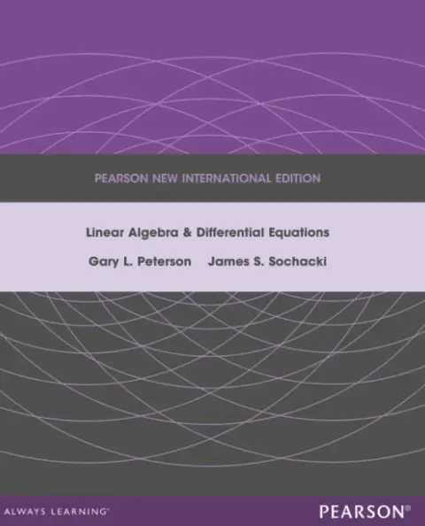 Cover of Linear Algebra and Differential Equations