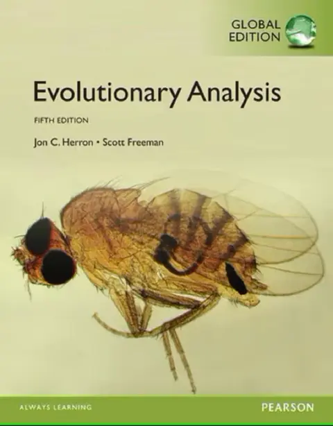 Cover of Evolutionary Analysis