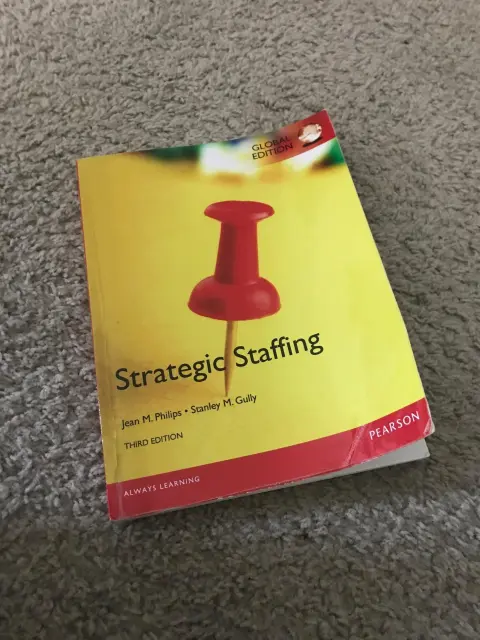 Cover of Strategic Staffing, Global Edition