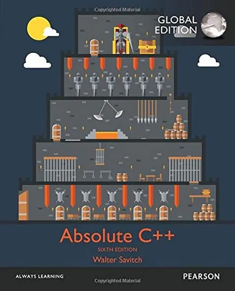 Cover of Absolute C++ 6/e