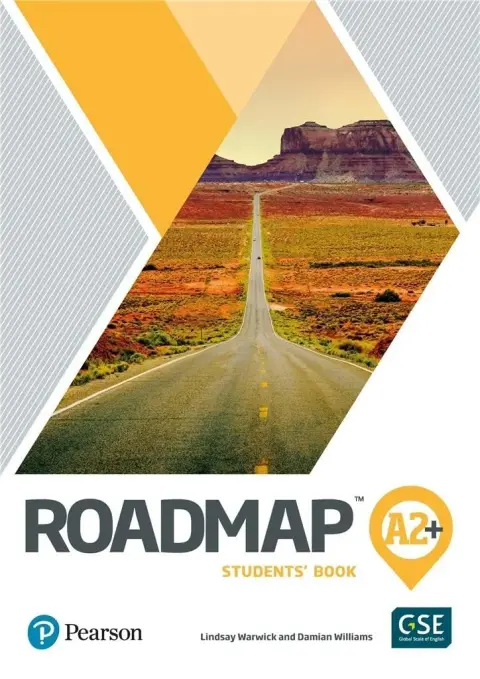 Cover of Roadmap A2+ Students Book with Digital Resources & App